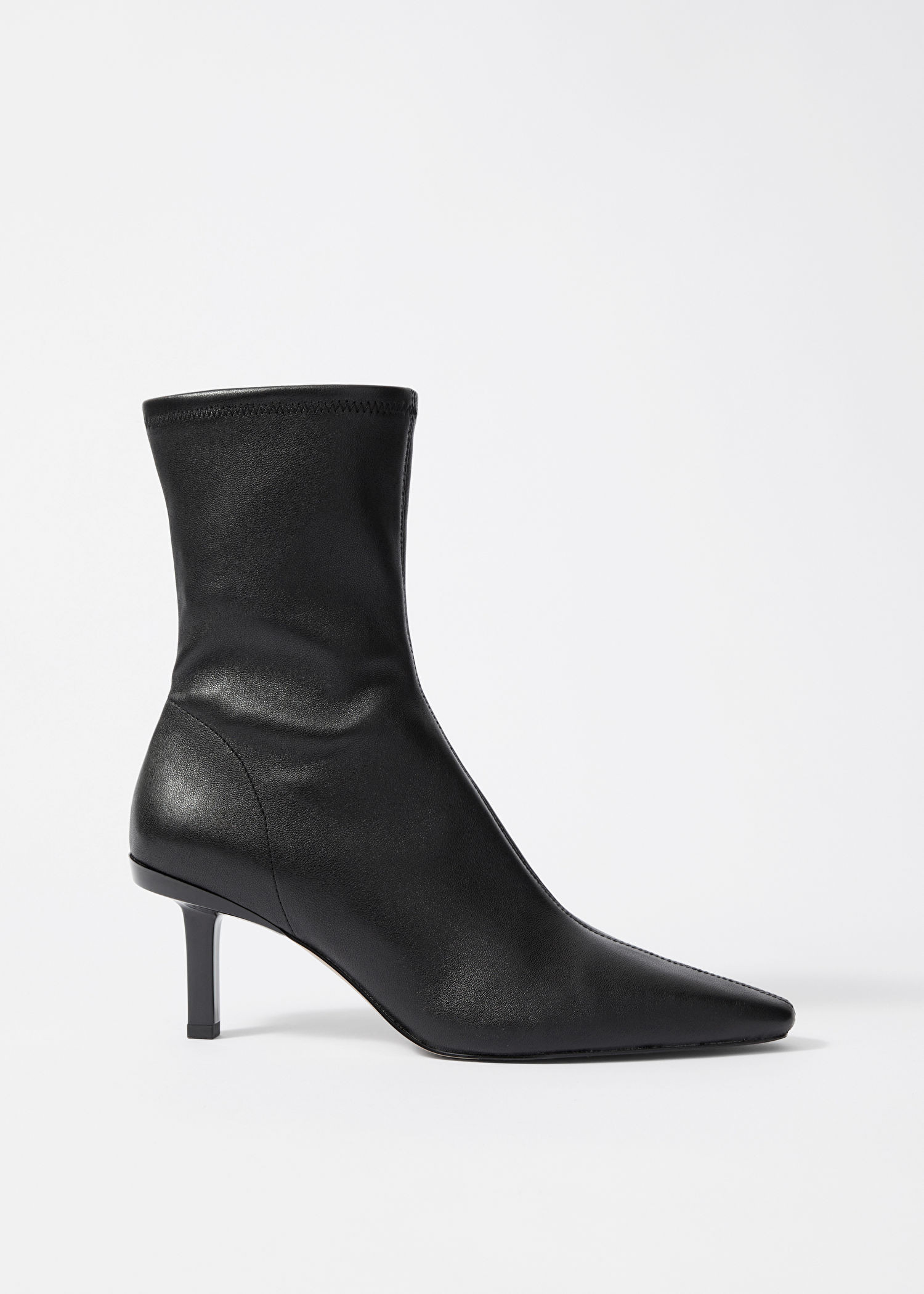Stretch-Leather Ankle Boots | & Other Stories UK