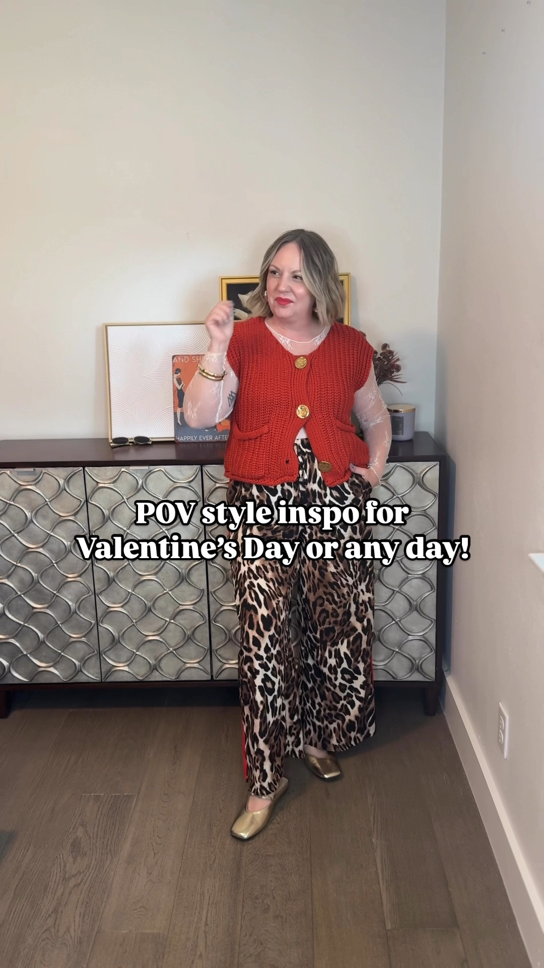 Size large in everything :) 

#LTKPetite #LTKSeasonal #LTKMidsize