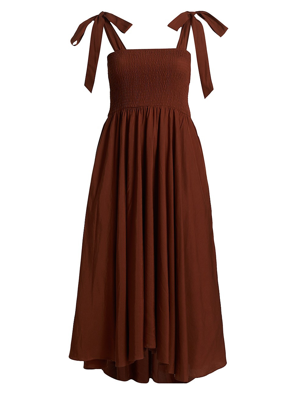 Women's Smocked Maxi Sundress - Auburn - Size 26 | Saks Fifth Avenue