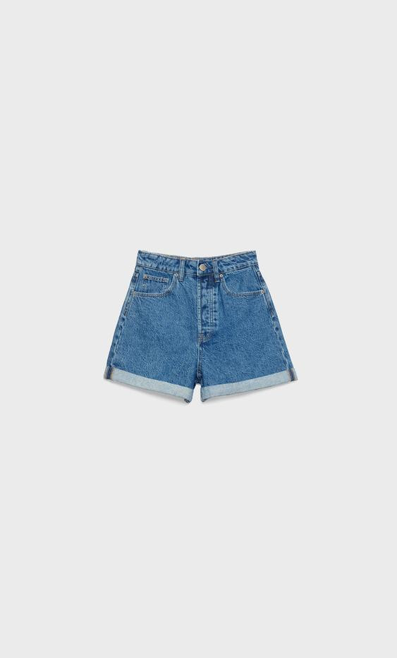 Short mom fit - Mode femme | Stradivarius France | Stradivarius (FR)