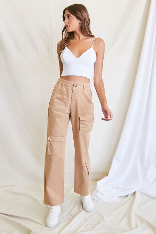 Cargo Straight-Leg Pants | Forever 21 (US)