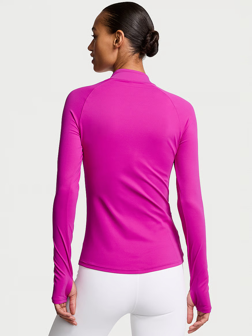 Buy VSX Elevate™ Half-Zip Jacket, Berrylicious - Order Hoodies & Sweatshirts online - Victoria'... | Victoria's Secret (US / CA )