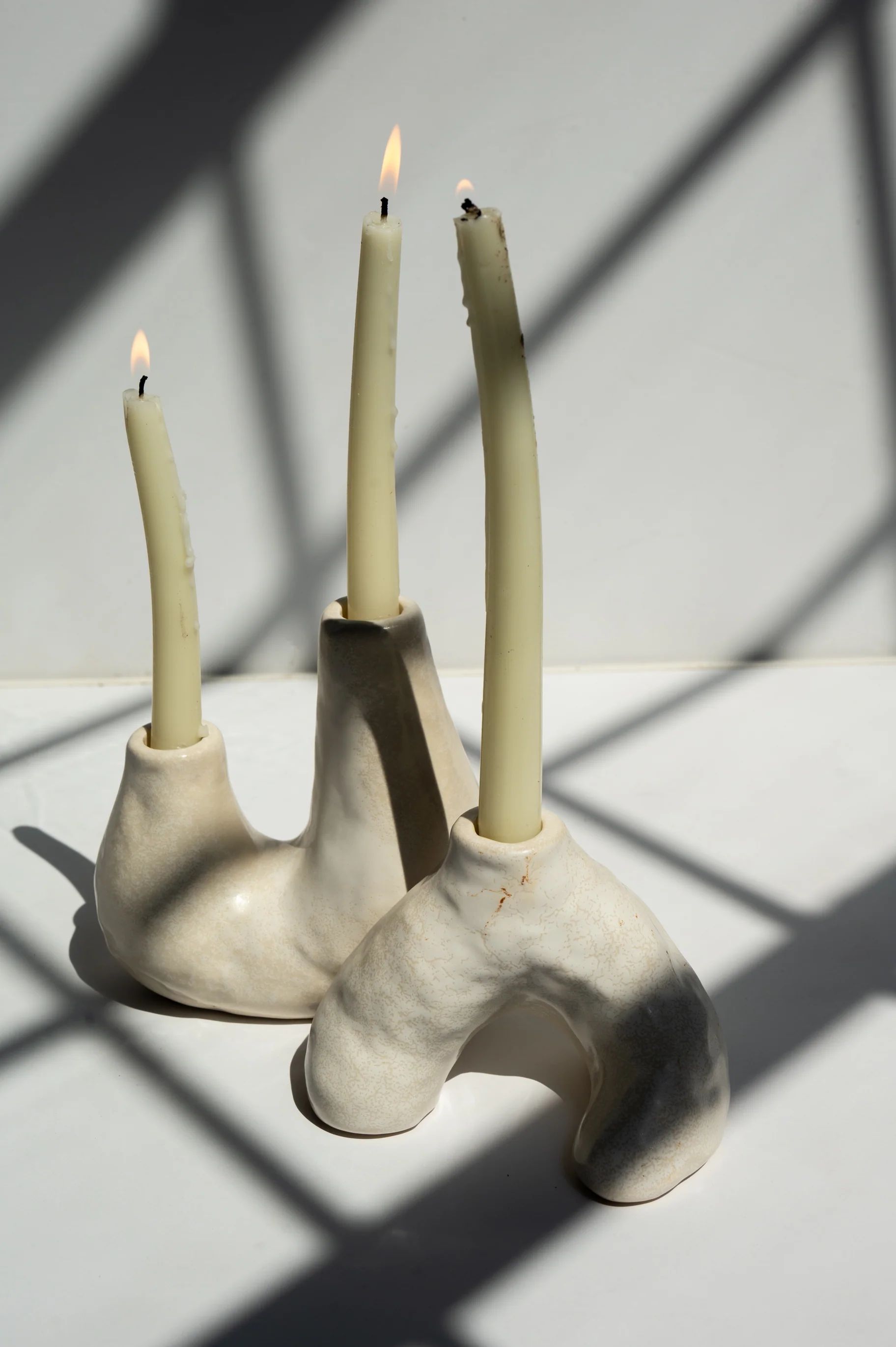 Ceramic Candle Holders | Sweenshots Studios
