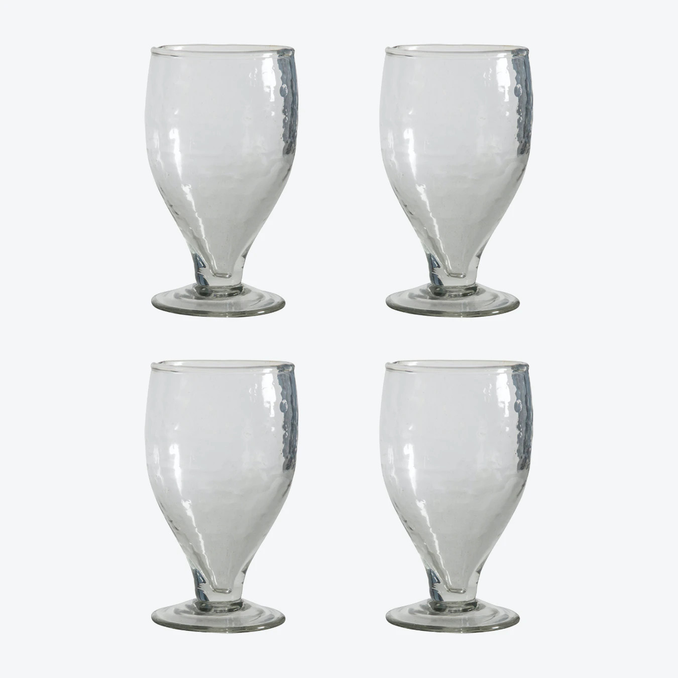 Orkin Hammered Wine Glasses  - Set of 4 | Fy! (UK)