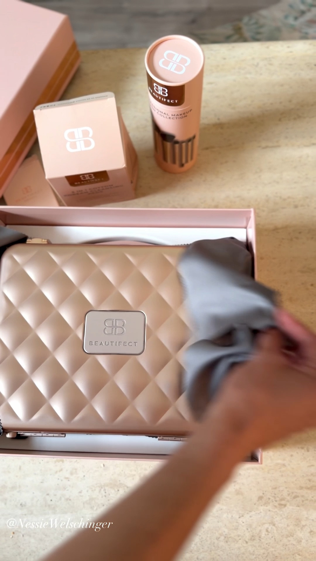 The ultimate beauty box! This handy carry case is a gorgeous way to store your brushes and make up! 

#LTKbeauty #LTKluxury #LTKstyletip