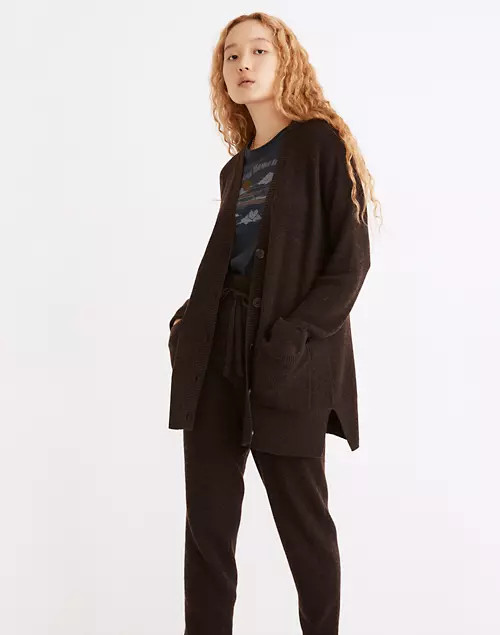 Asherton Waffle Cardigan Sweater | Madewell