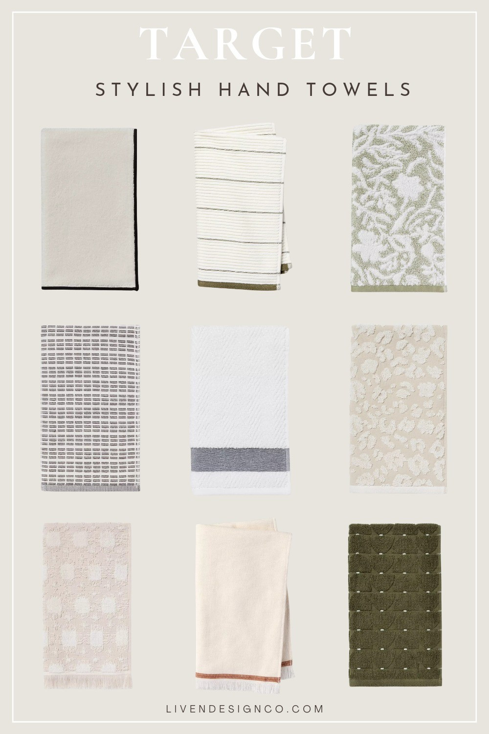 Target hand towels. Bathroom decor 

#LTKSeasonal #LTKHome #LTKSaleAlert