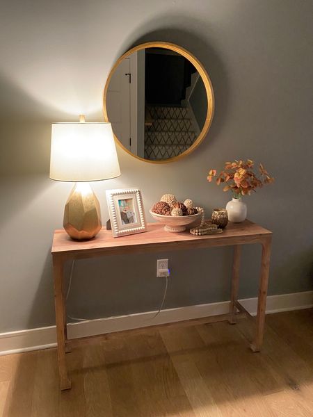 Entryway table and decor details 

#LTKunder50 #LTKhome #LTKfamily