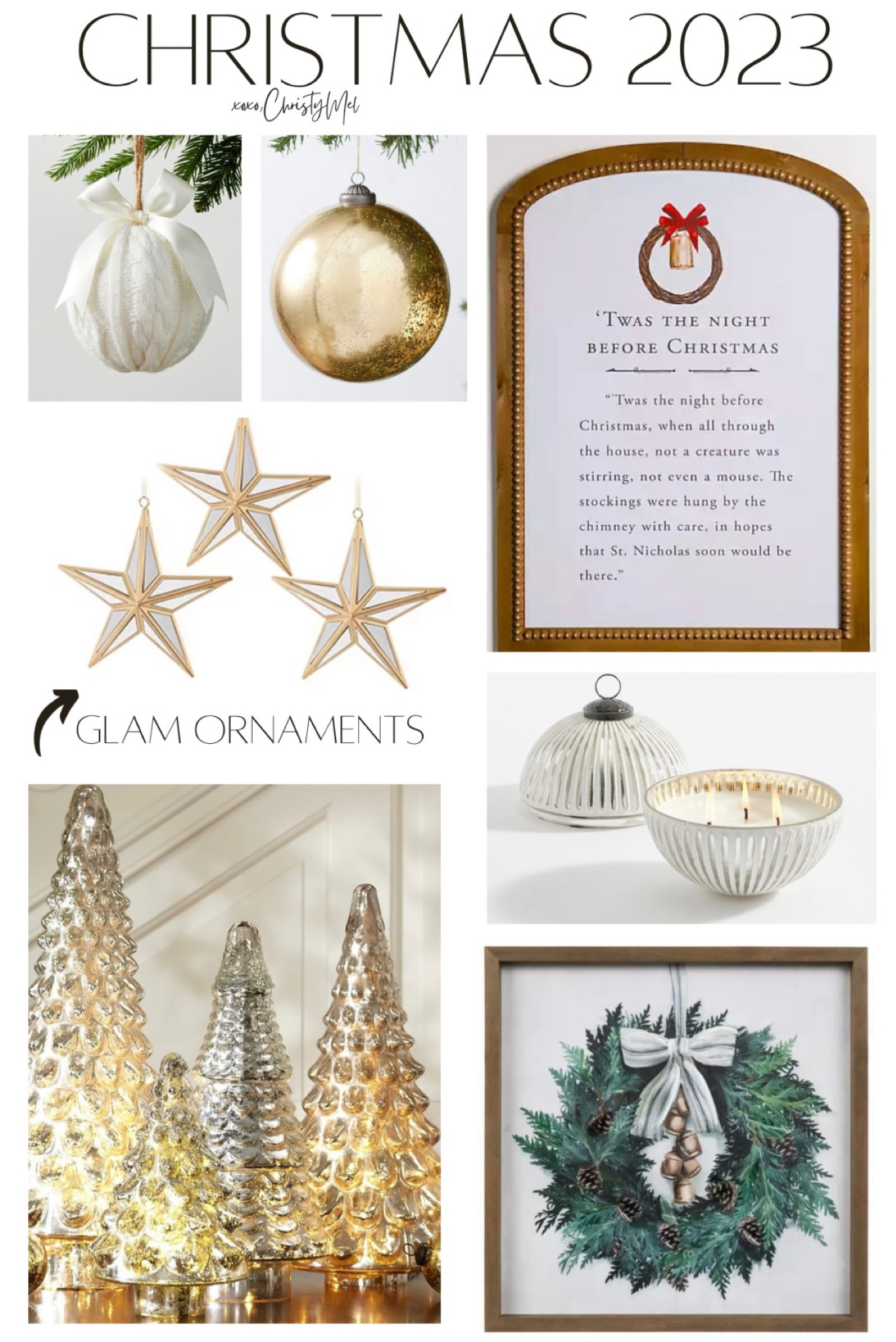 Glam Christmas 2023 

Christmas decor , Glam Christmas decor 

#LTKHoliday #LTKhome #LTKSeasonal