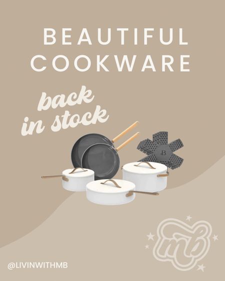 Beautiful by Drew Barrymore cookware back in stock at Walmart! The quality is TOP NOTCH  

#LTKFind #LTKsalealert #LTKhome