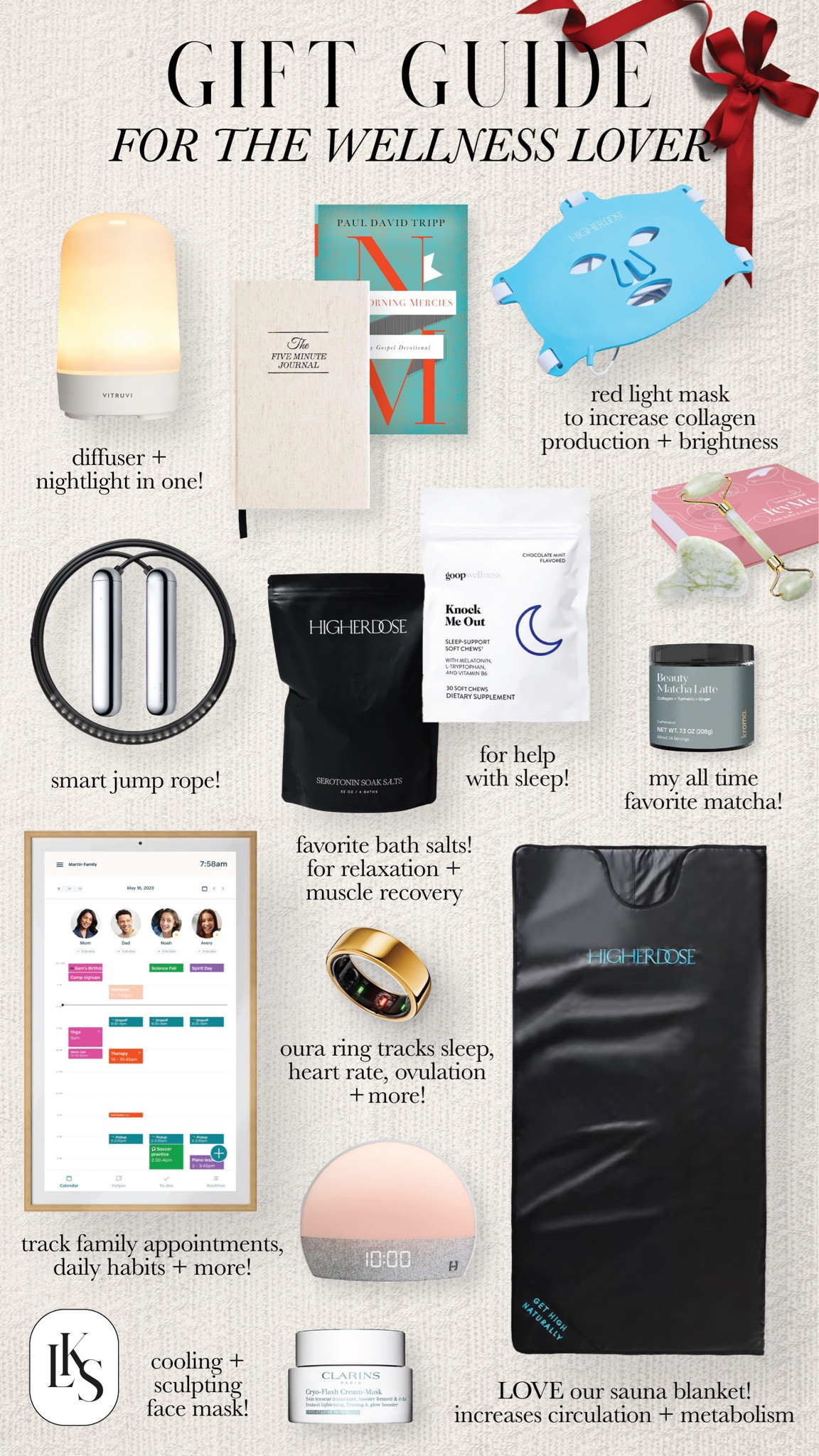 gifts for the wellness lover 🫶🏼

#giftguide2023 #giftsforher #giftsforhim #wellnessgifts #fitnessgifts #beautygifts

#LTKSeasonal #LTKGiftGuide #LTKHoliday