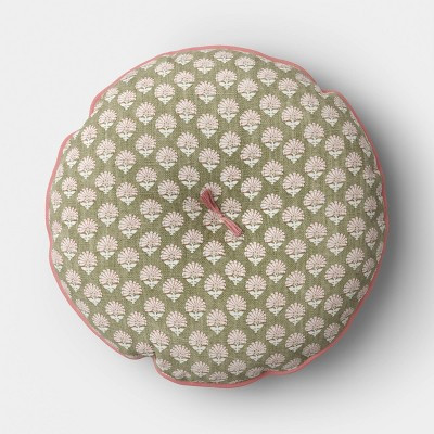 Round Block Print Pillow - Threshold™ | Target