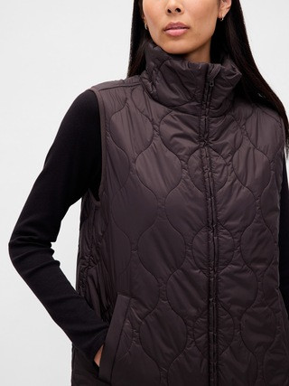 Recycled Lightweight Quilted Puffer Vest | Gap (US)