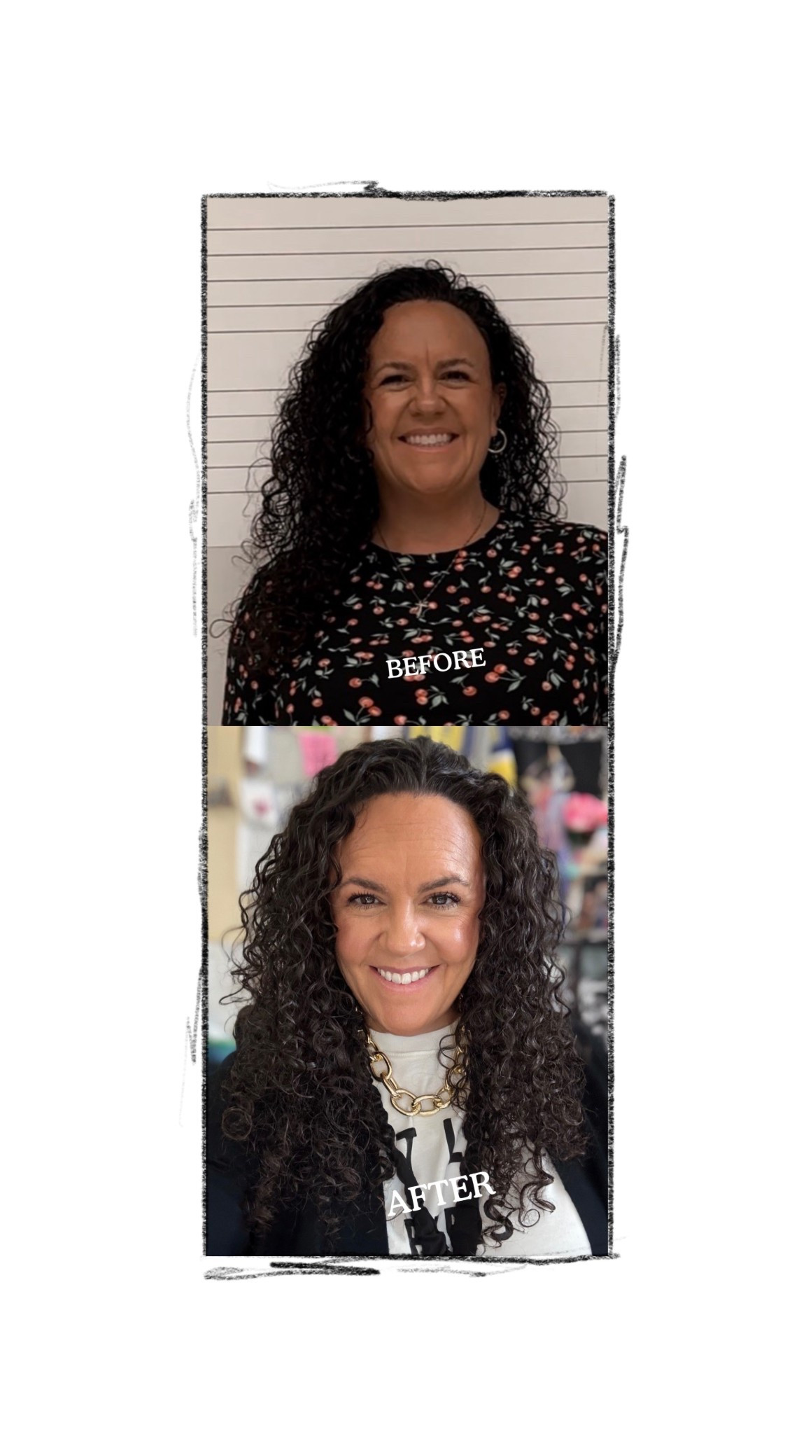 The “before” picture was a year into my GLP-1 journey… and if you’ve been there, you know the struggle. My hair was thinning, my curls felt lifeless, and I honestly didn’t recognize them anymore.
Fast forward to now… the difference is WILD!
After a lot of trial and error, I started using Ouidad and my curls are finally starting to feel like me again—bouncy, defined, and full of life.
If you’re experiencing hair loss or dull curls during your GLP-1 journey, don’t give up on your hair. Sometimes it just takes the right products and a little patience.
Healthy curls are making their comeback and I’m here for it! 

#LTKBeauty #LTKselfcare