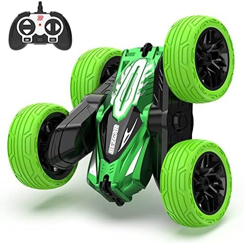 BEZGAR Remote Control Car for Boys 4-7, 2.4GHz Double Side 360° Flips Rotating Stunt Cars Toy for Ki | Amazon (US)