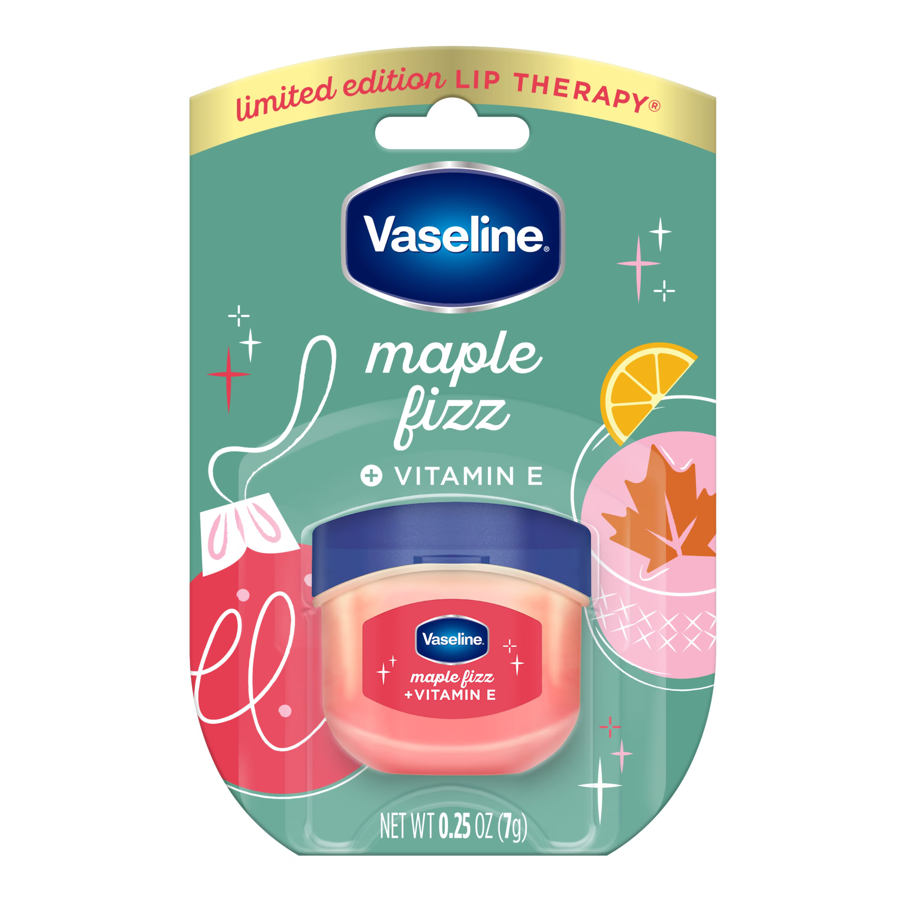 Vaseline Lip Therapy Maple Fizz Balm 0.25 oz | Walmart (US)