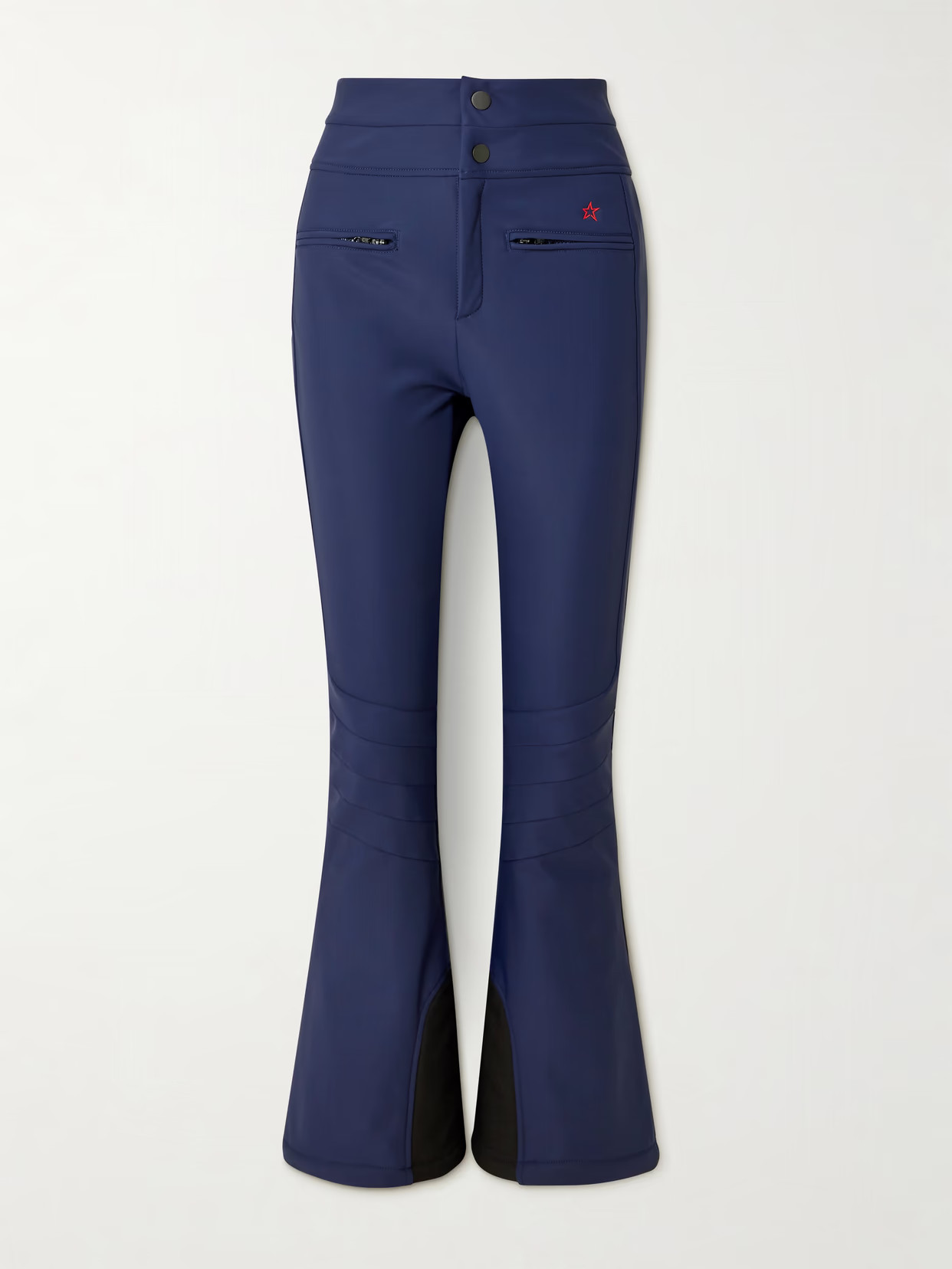 Perfect Moment - Aurora Embroidered Bootcut Ski Pants - Blue | NET-A-PORTER (US)