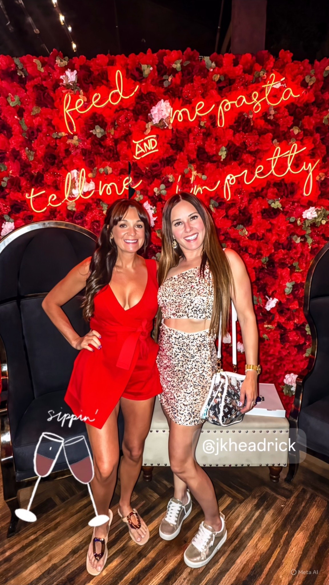 It’s simple…just “feed me pasta and tell me I’m pretty” 🍝💋

These looks are designed to romanticize girls night out, order the extra glass, and wear something that turns heads the second you walk in. Effortless, flirty, and way too cute to gatekeep.

Linked everything so you can steal the look for your next GNO, date night, or “just because I felt like being hot” moment ✨

Scottsdale girls… Evo is the move for pasta + vibes. Save this for later and thank me after 🫶