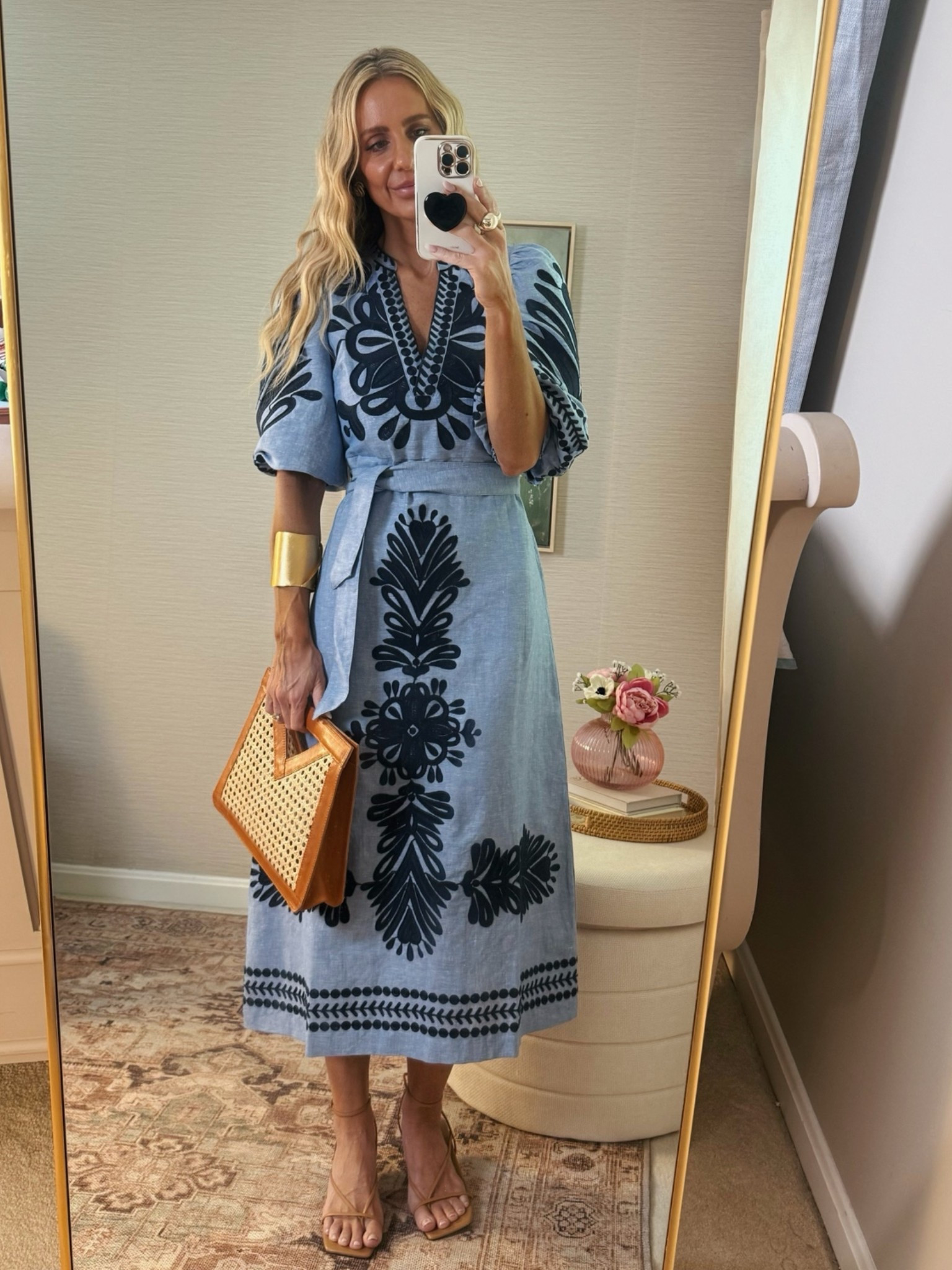 My favorite Boden dress perfect for this summer. Any elevated occasion.