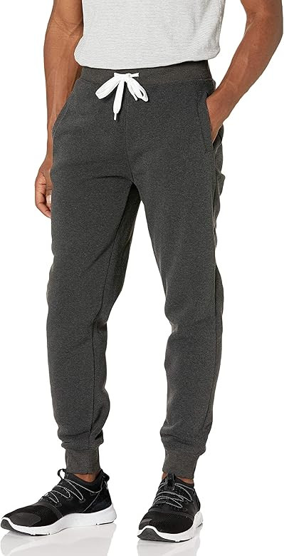 Men's Active Basic Jogger Fleece Pants | Amazon (US)