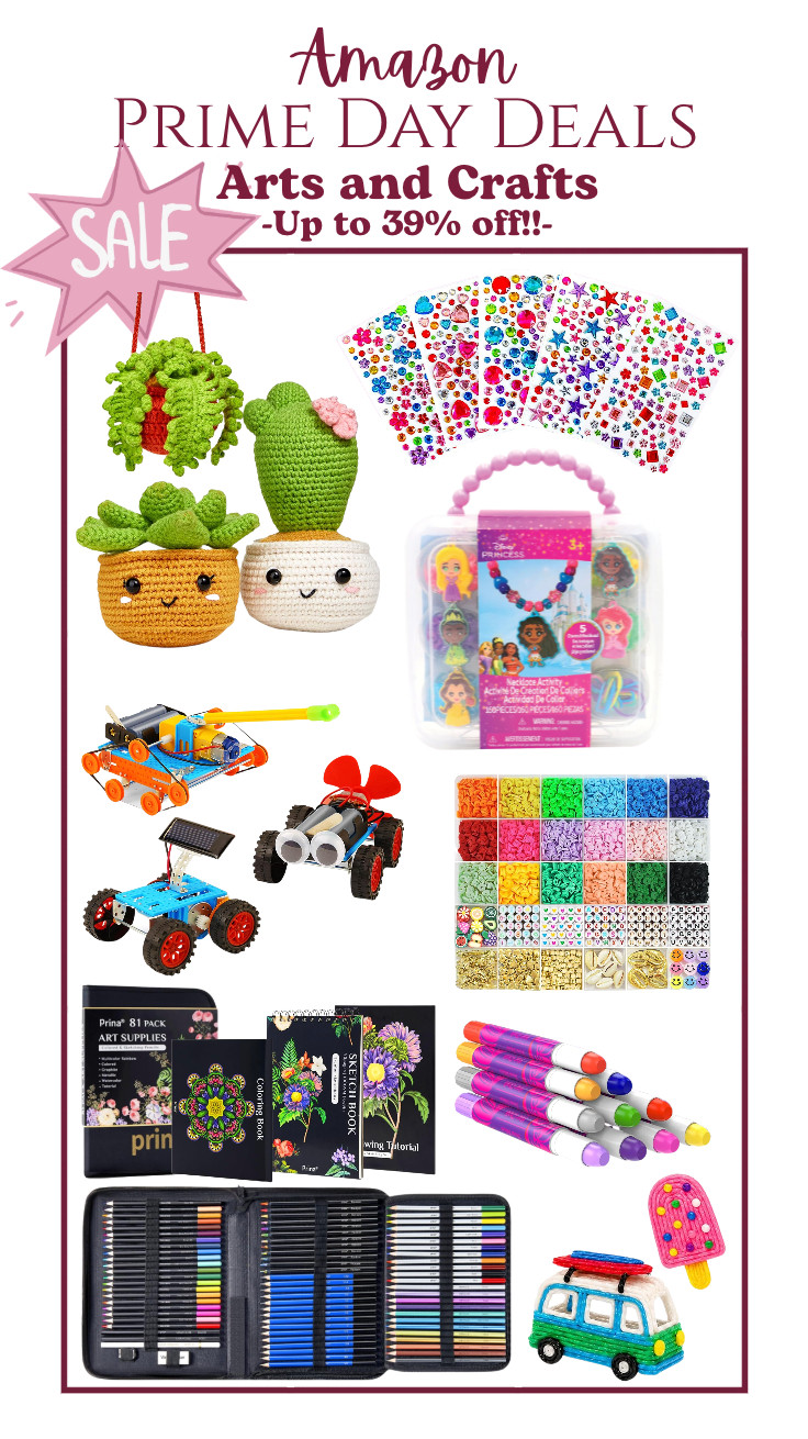 Save on arts and crafts during the Prime sale!! Perfect for keeping kids occupied during this summer break! 

 #LTKSaleAlert #LTKKids