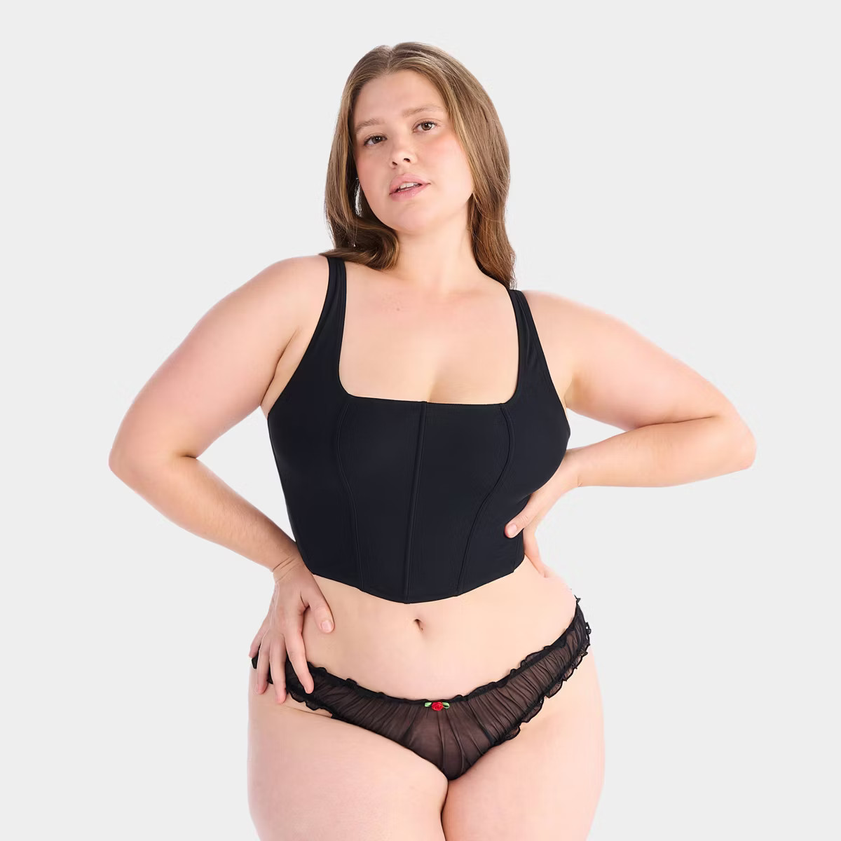 Parade Women's Silky Mesh Corset | Target