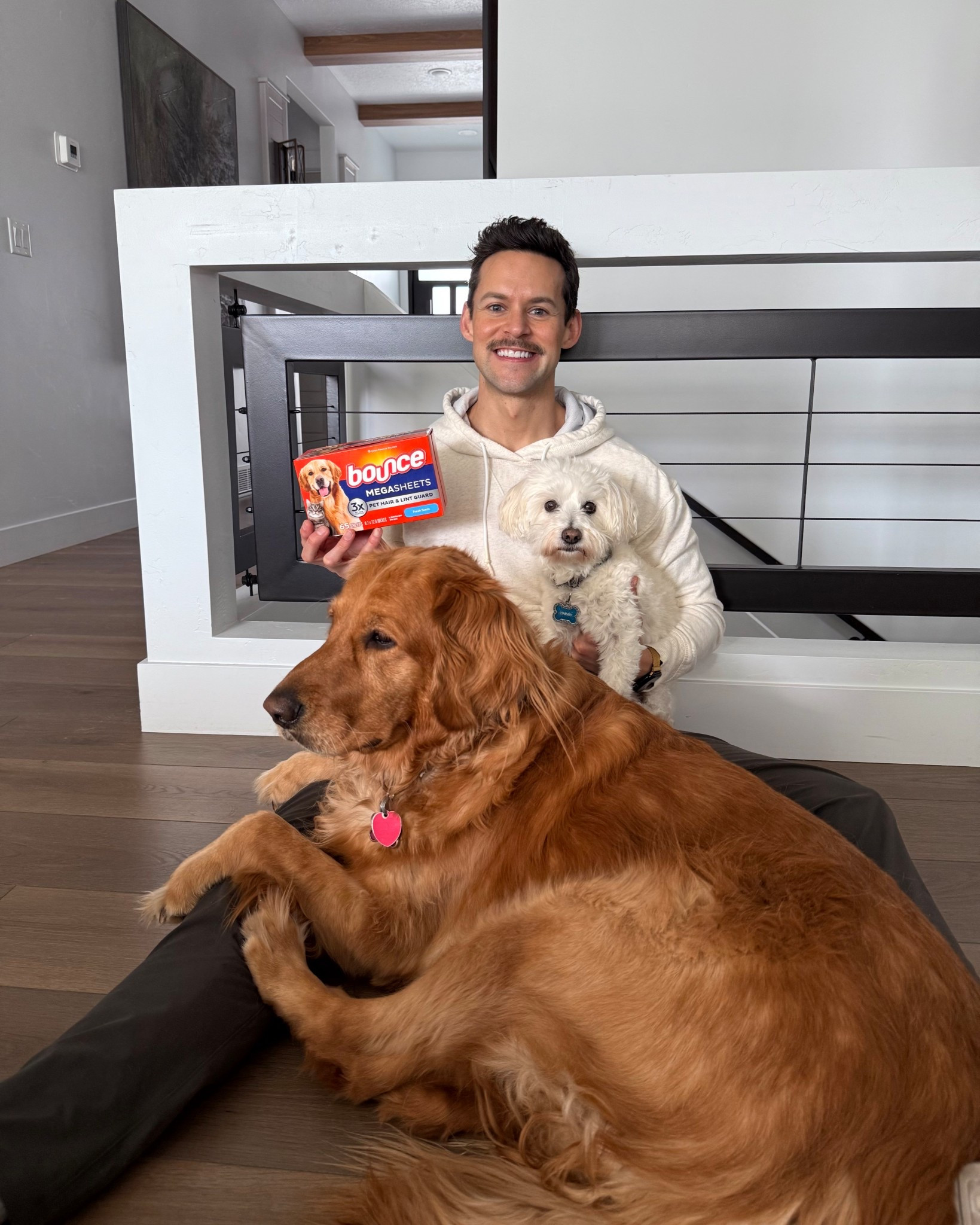 #ad Pet parents… this one’s worth it. 🐾 

We partnered with Target and Bounce to try the Bounce Pet Hair & Lint Guard dryer sheets and they’ve become a staple in our laundry routine. They’re designed to help remove pet hair with 3x more pet hair repelling power, which means way less time lint rolling and way more time actually living life.

I’ve linked our go-to Bounce sheets here! So easy to grab at Target in-store, via pickup, or online.

If you’re tired of wearing your pets on your clothes, trust me on this one. 🤍

https://rstyle.me/+KsVb9Mv2l8speZQUzP5xMA

#TargetPartner #Target #targetstyle #bounce #laundry @bouncesheets @Target 

