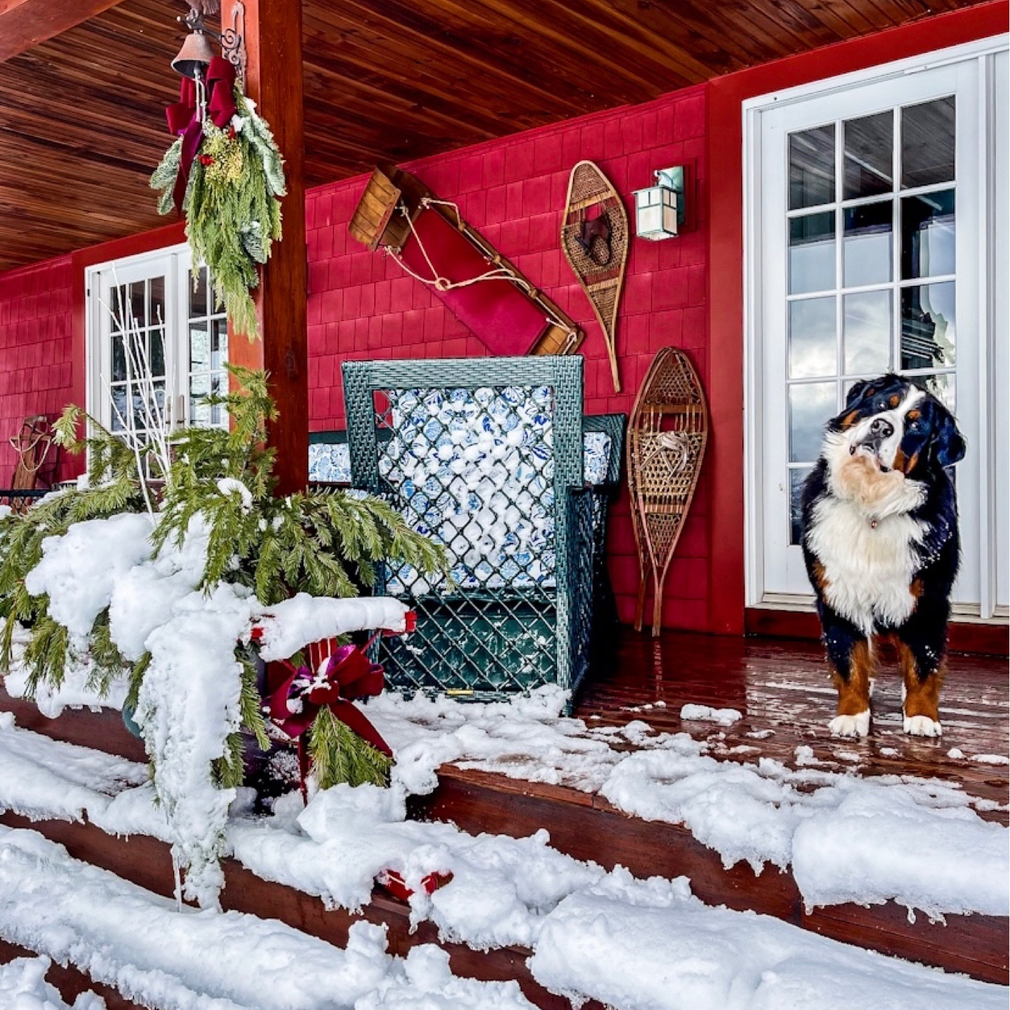 Vintage Ski Lodge Winter Porch Decorating Ideas!

#LTKSeasonal #LTKHoliday #LTKhome