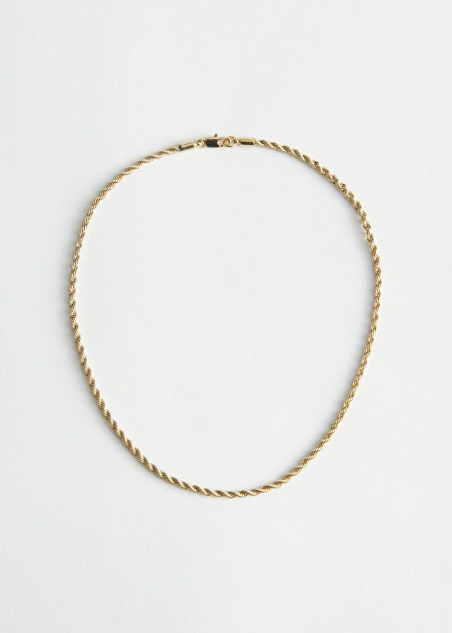 Twisted Rope Chain Necklace | & Other Stories (EU + UK)