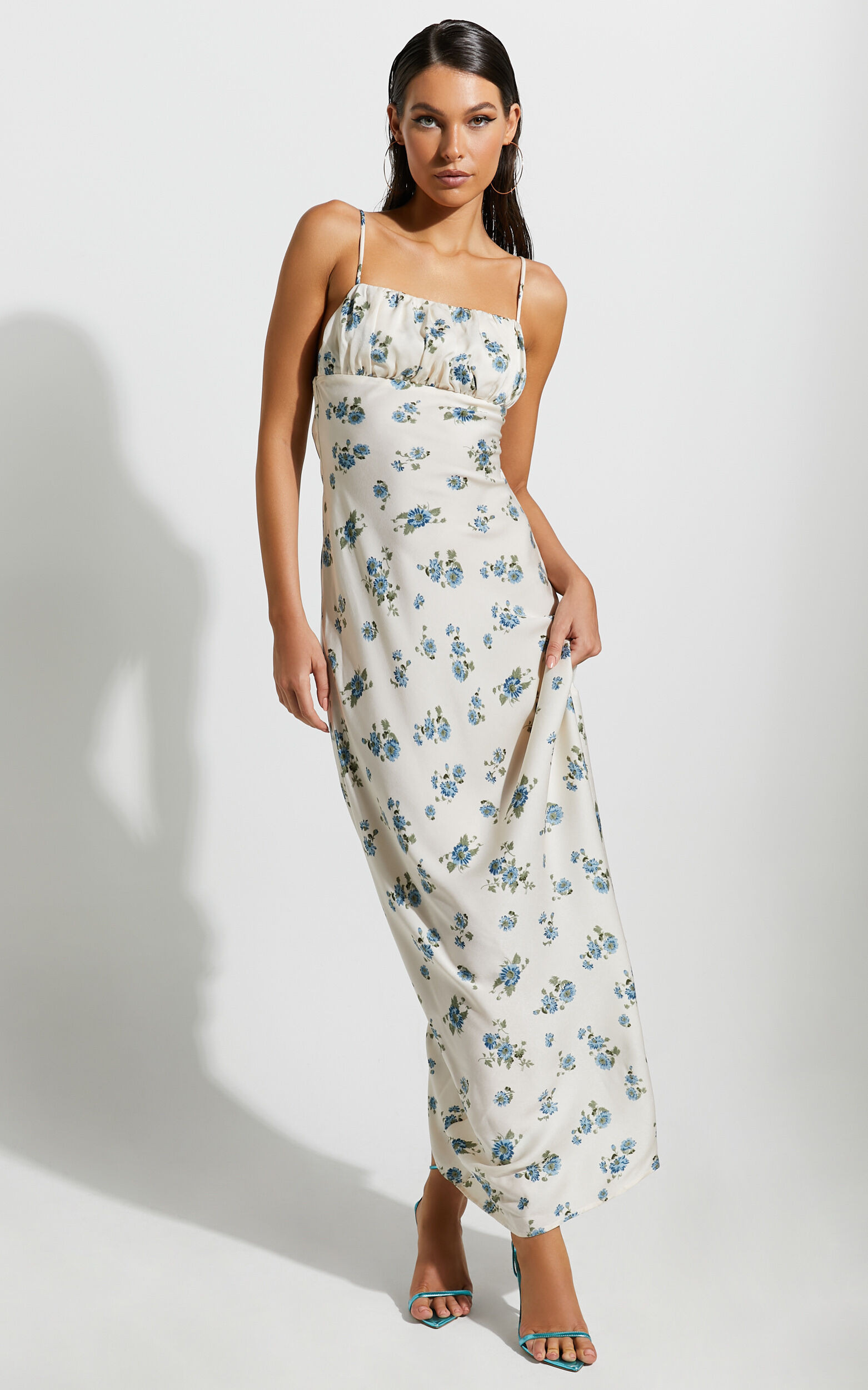 Jorhian Maxi Dress in Cream | Showpo (US, UK & Europe)