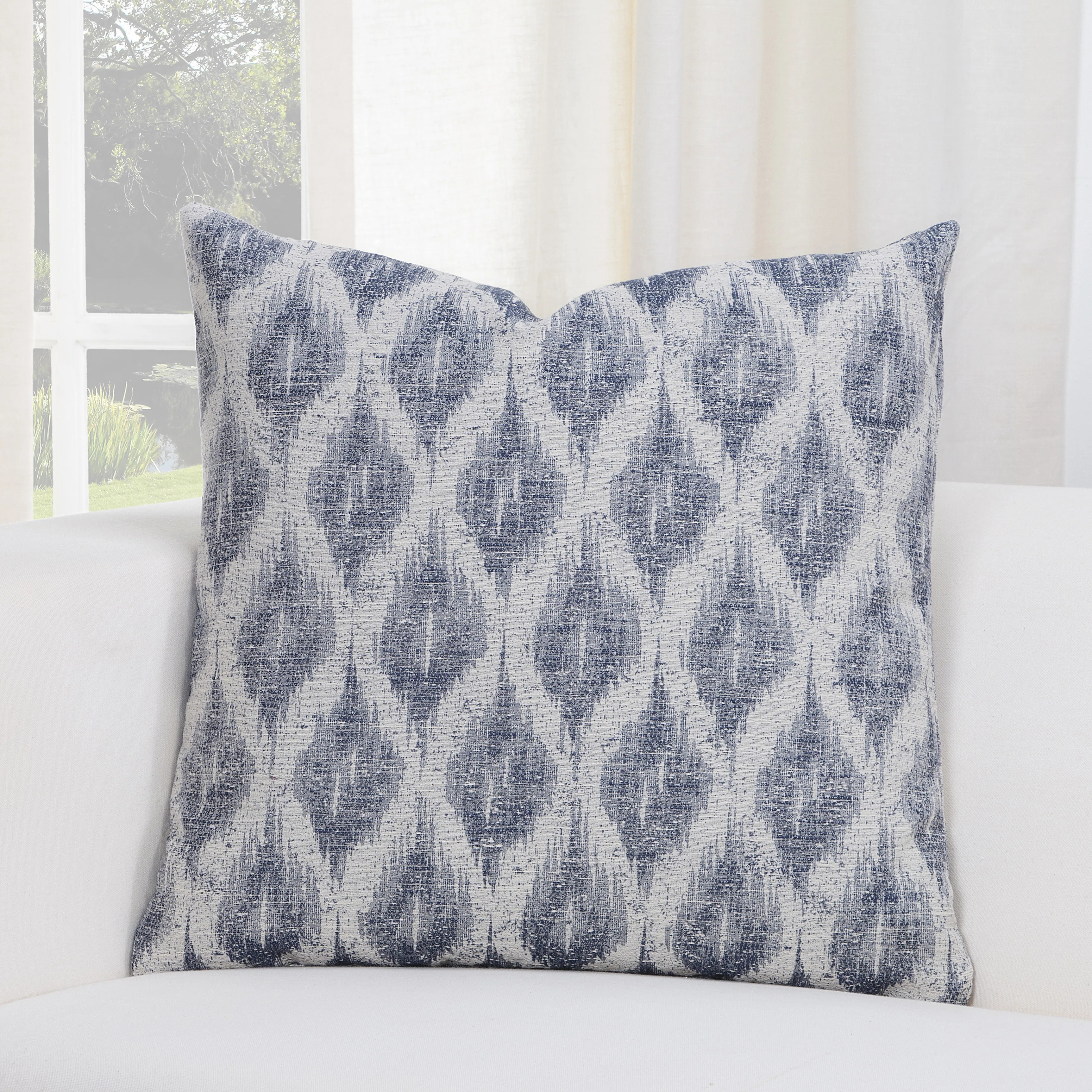 Ikat Reversible Throw Pillow | Wayfair North America