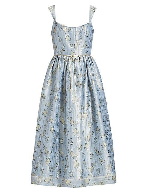 Apple Floral Brocade Dress | Saks Fifth Avenue
