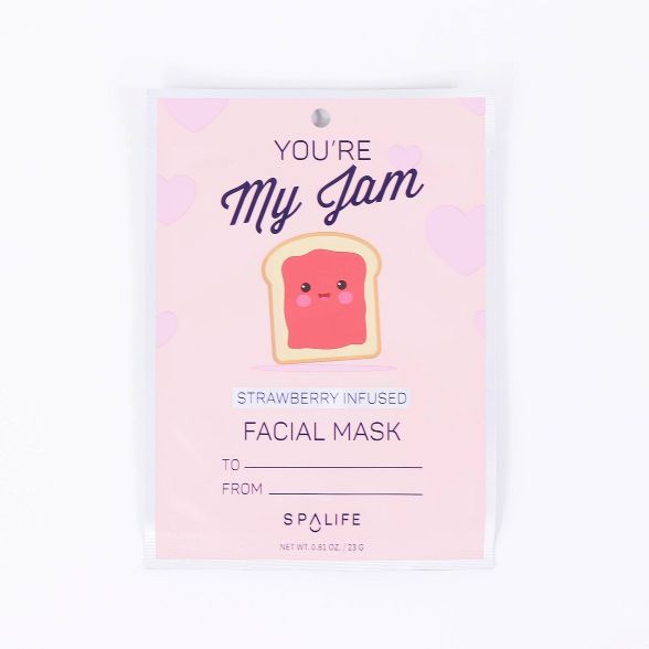 SpaLife You're My Jam Single Face Mask - 0.81oz | Target