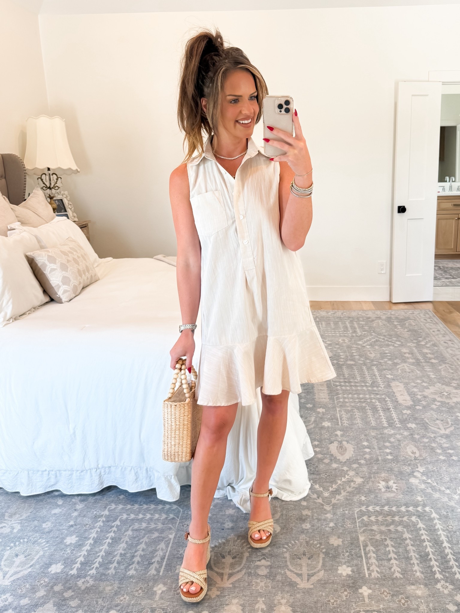 Classic sleeveless linen dress, perfect for church, shopping, or brunch! Love how classy this one is, wearing the small! 


#LTKFindsUnder50 #LTKStyleTip #LTKSummerEdit