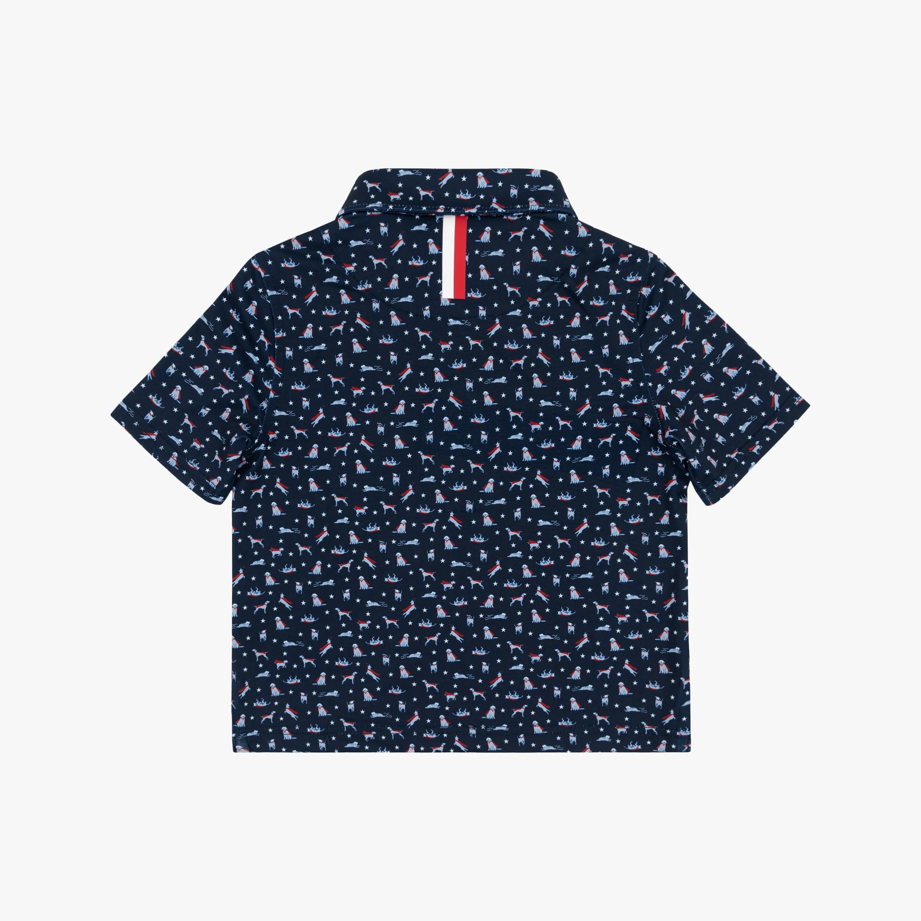 The Lil' Superdog Performance Polo - Fleet Navy/Pure Blue | Rhoback | RHOBACK