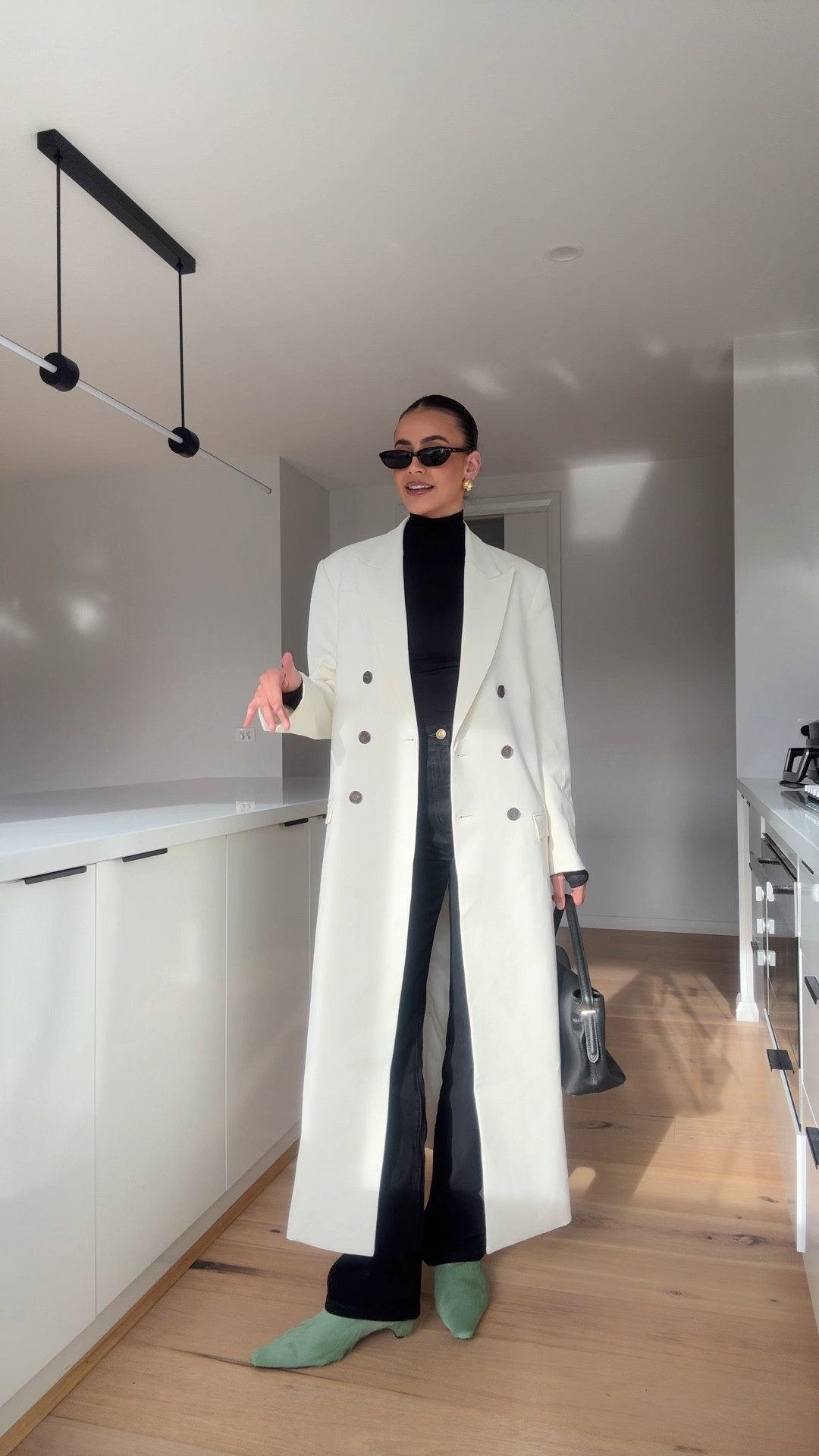 Blazer coat from capsule wardrobe. Work outfit but make it fun with my grinch shoes  

#LTKaustralia #LTKstyletip #LTKworkwear