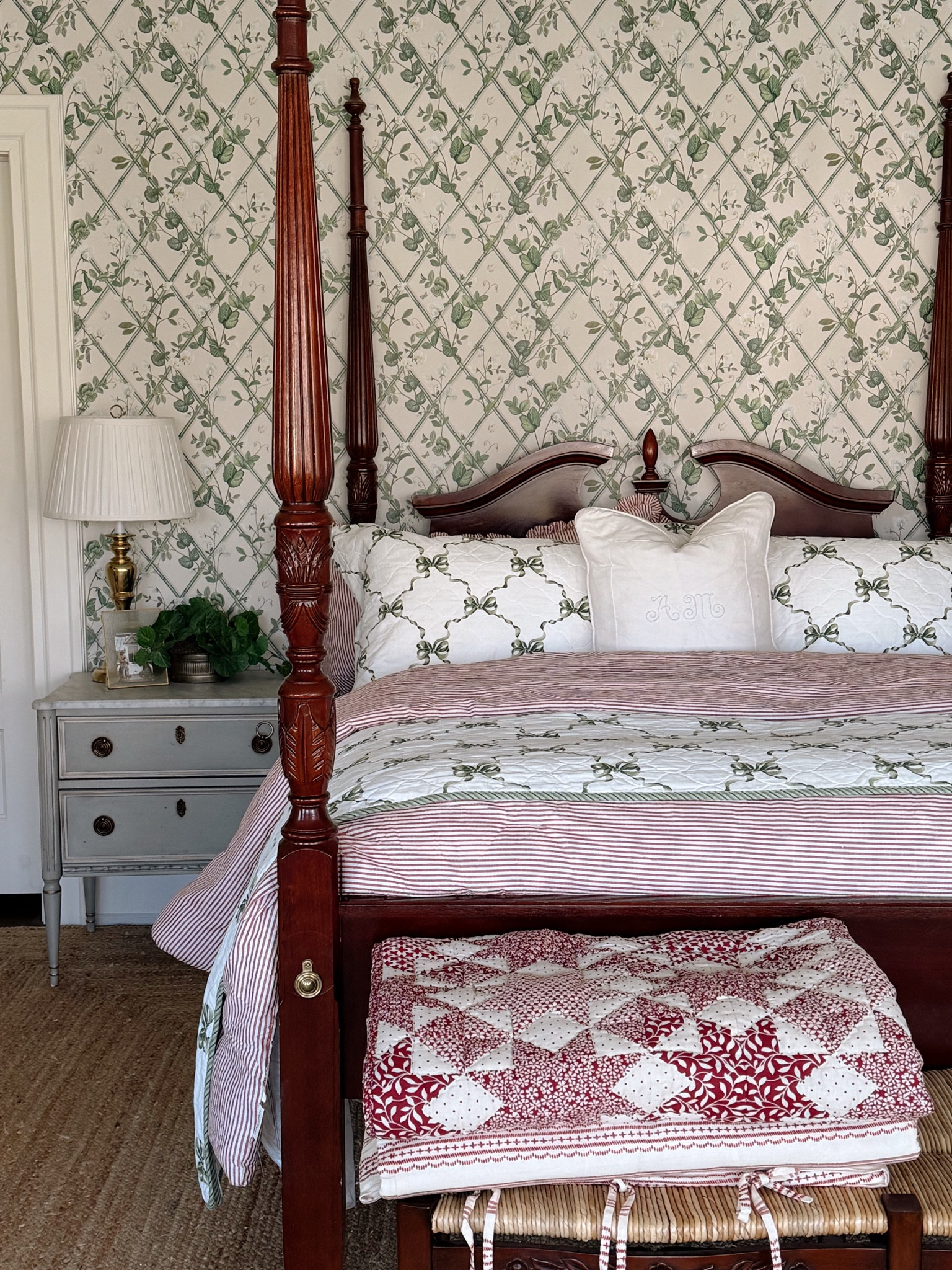 Cozy bed of the day. A little festive, but for us.. this is all year. Most bedding pieces are homegoods/marshalls finds but I linked some similar below. 

#LTKHoliday #LTKSeasonal #LTKHome