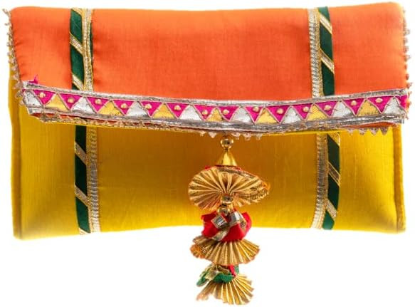 Clutch Batawa Bag Purse Embroidered Embellished Handmade Traditional Ethnic Work Wedding Wristlet... | Amazon (US)