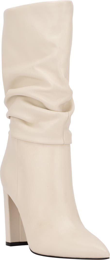 Marc Fisher LTD Gomer Slouch Boot White Boot Boots White Shoes Fall Shoes Fall Outfits 2022 | Nordstrom