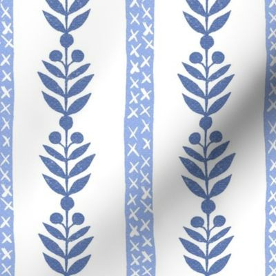 Georgiana Ginger Jar Blues | Spoonflower