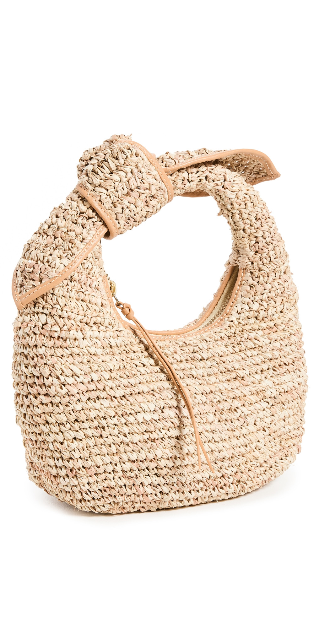 Poolside Bags The Josie Knot Bag Mixed Natural One Size | Shopbop