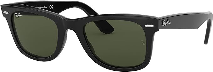 Ray-Ban ORIGINAL WAYFARER RB 2140 Black/G- Classic Green 54/18/150 unisex Sunglasses | Amazon (UK)