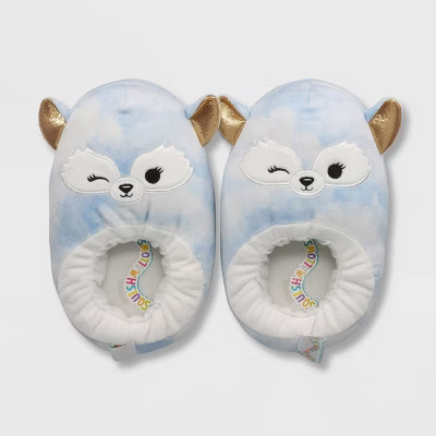 Kids' Squishmallows Fox Slippers | Target