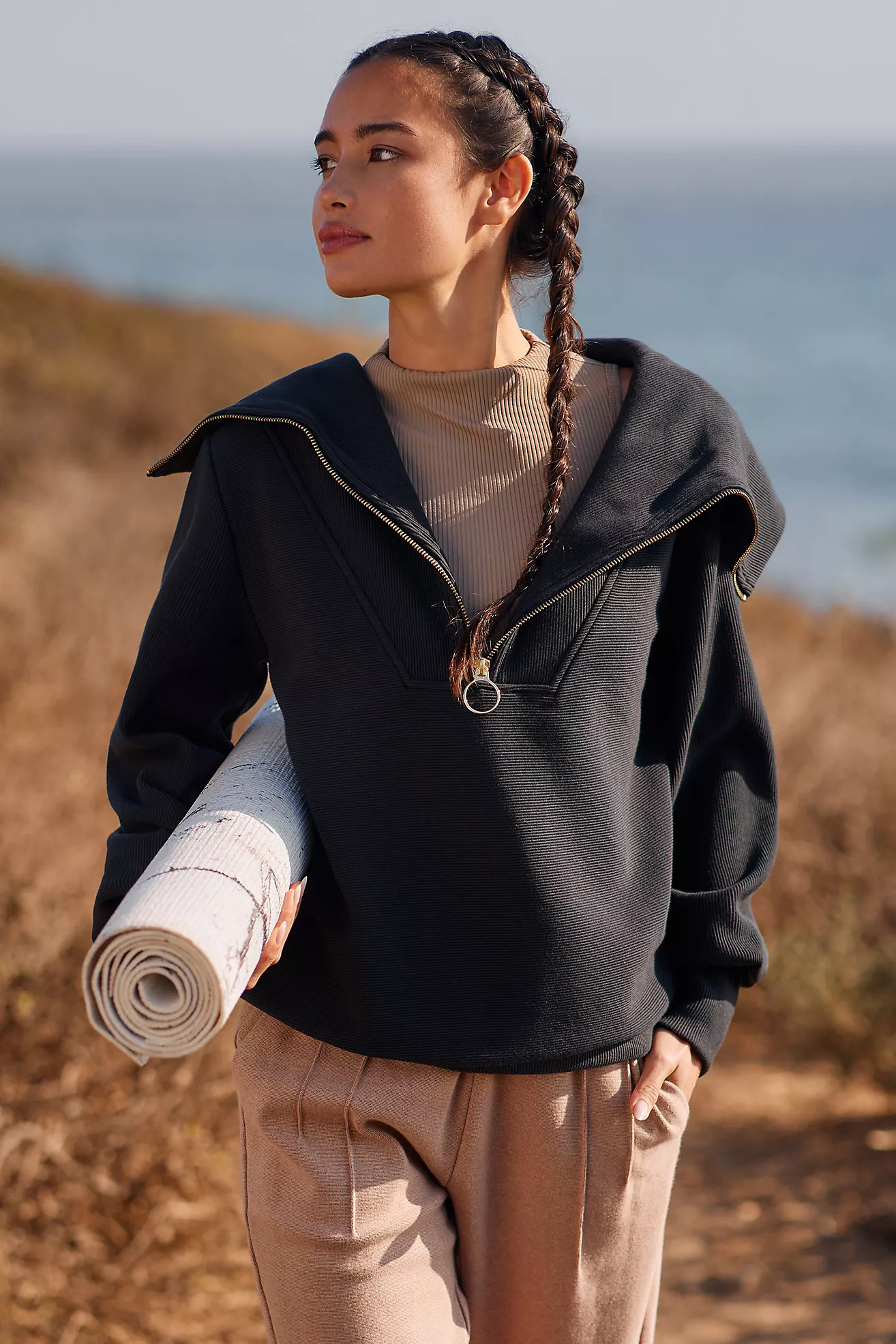 Varley Vine Half-Zip Pullover | Anthropologie (US)