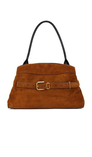 Marc Jacobs The Suede Dakota Satchel Bag in Brown. | Revolve Clothing (Global)
