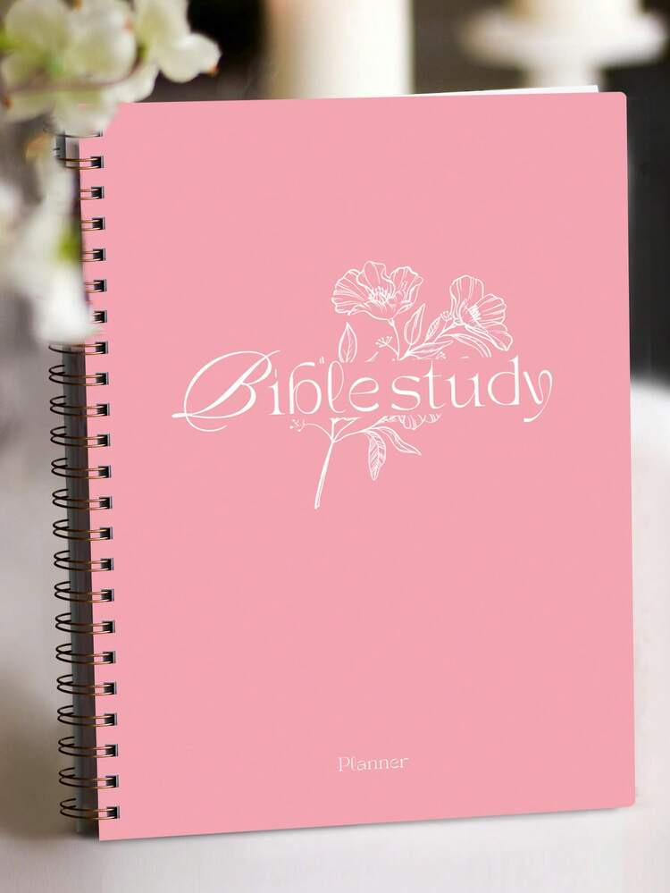 BUBU Daily Study Journal Notebook, 1pc S.O.A.P Method Study Planner Personalized Daily Morning Prayer Journal Note Taking & Faith Based Gifts For Women Men, School Supplies, Back To School | SHEIN