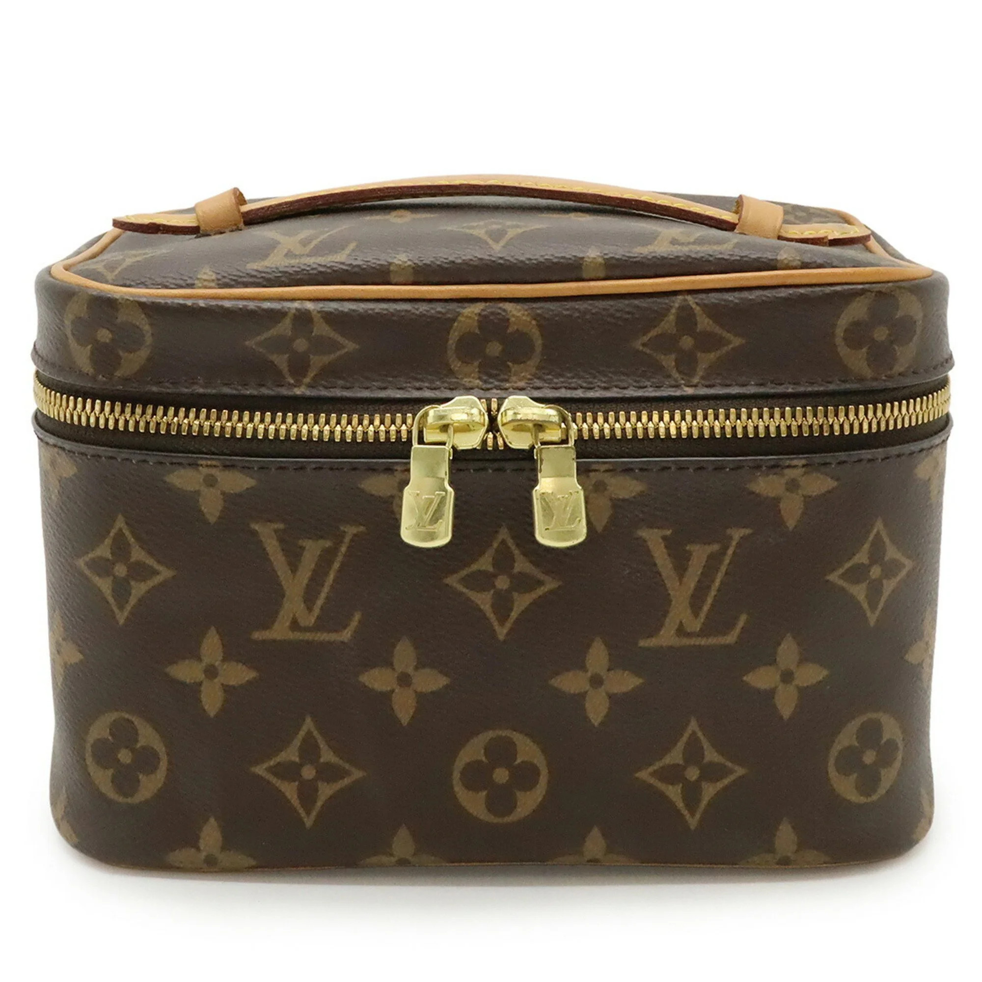 Pre-Owned LOUIS VUITTON Monogram Nice Mini Pouch, Makeup Box, Travel Multi-Pouch,... (Good) | Walmart (US)