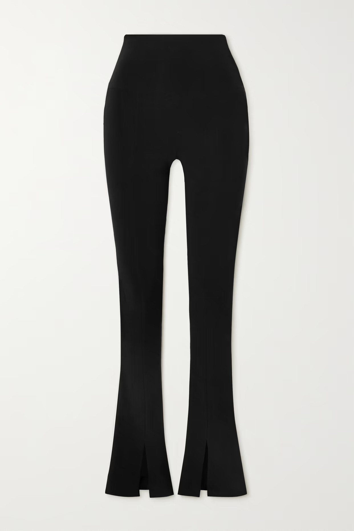 Norma Kamali - Spat Stretch-jersey Flared Leggings - Black | NET-A-PORTER (US)