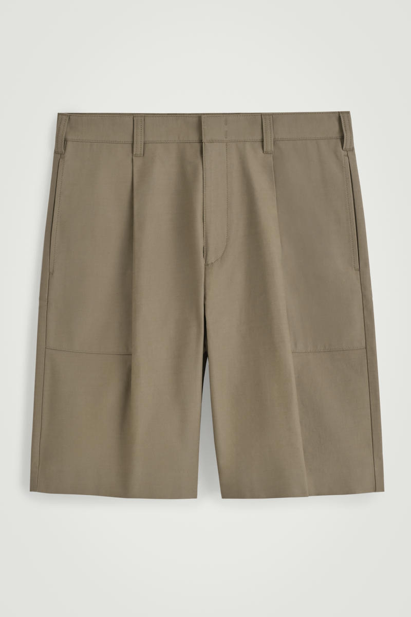 Cotton-Twill Chino Shorts | COS (US)