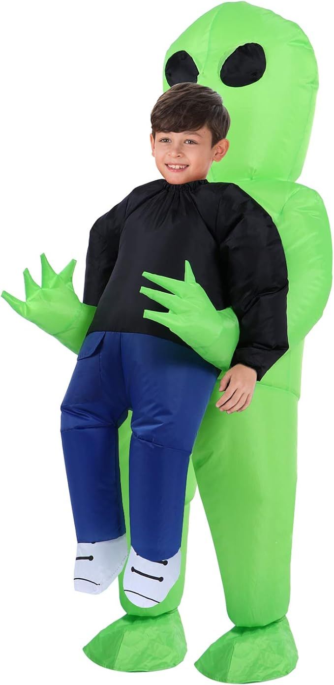 TOLOCO Inflatable Costume for Kid, Inflatable Alien Costume Kids, Alien Holding Person Costume, H... | Amazon (US)
